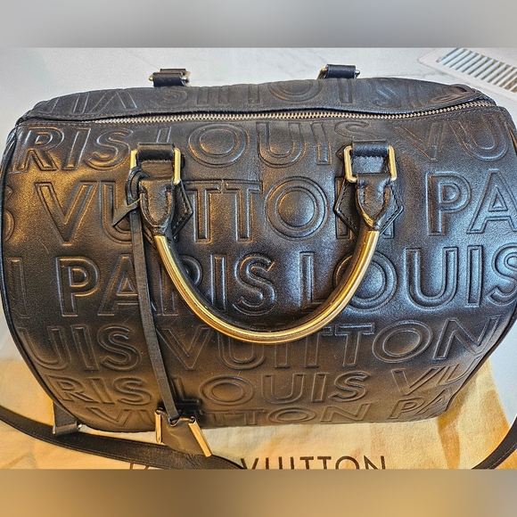 Gorgeous Authentic Rare Louis Vuitton Paris Speedy 30 Runway Cube - Picture 13 of 16